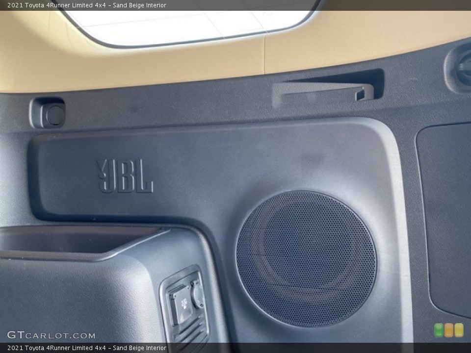 Sand Beige Interior Audio System for the 2021 Toyota 4Runner Limited 4x4 #140252951