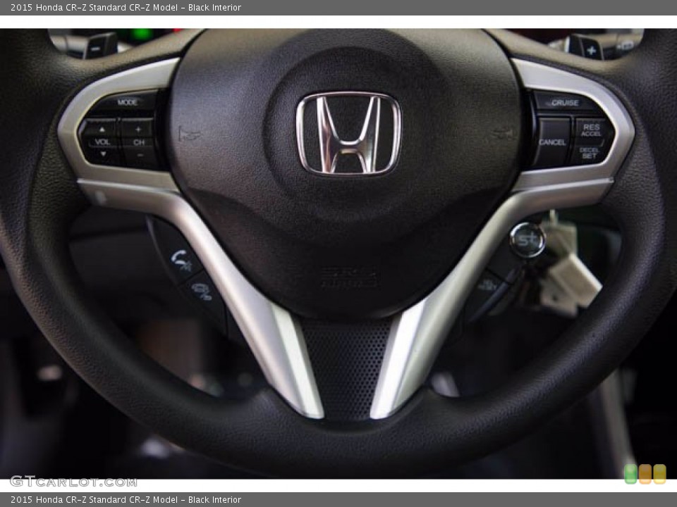 Black Interior Steering Wheel for the 2015 Honda CR-Z  #140256881