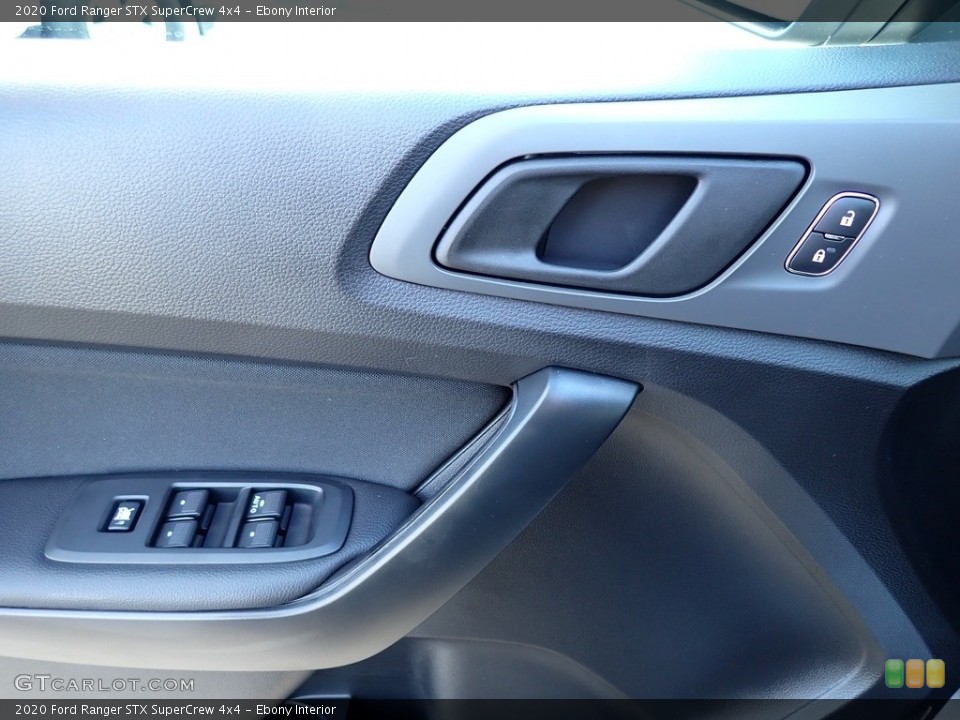 Ebony Interior Door Panel for the 2020 Ford Ranger STX SuperCrew 4x4 #140256887