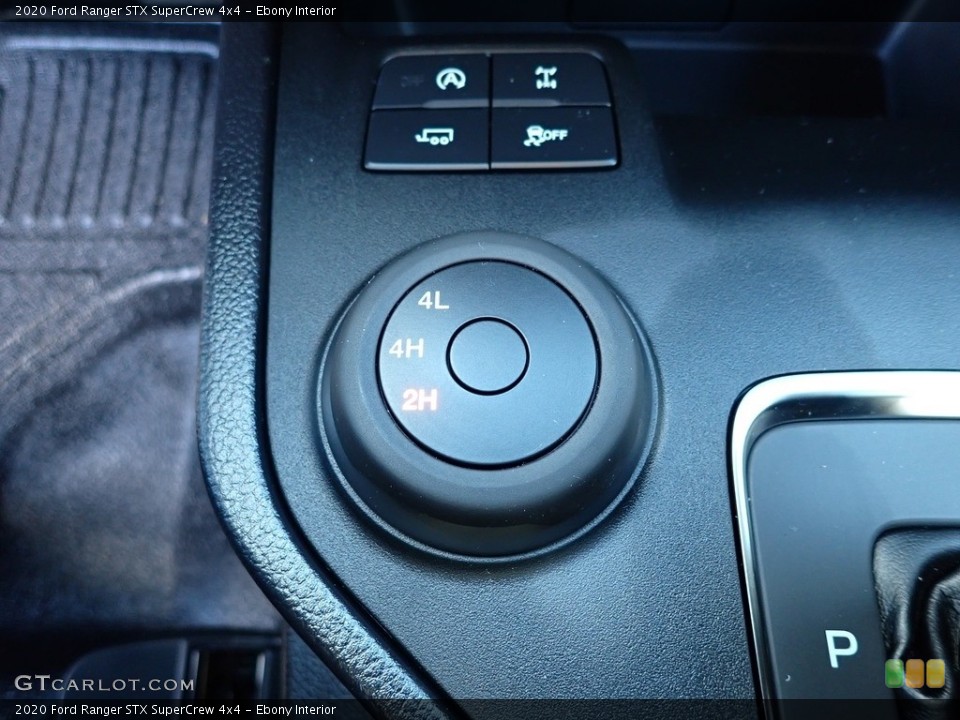 Ebony Interior Transmission for the 2020 Ford Ranger STX SuperCrew 4x4 #140256980