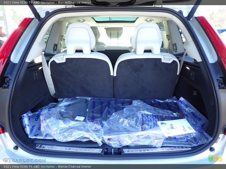Blonde/Charcoal Interior Trunk for the 2021 Volvo XC90 T6 AWD Inscription #140258396