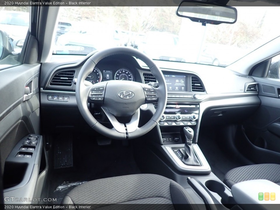 Black Interior Photo for the 2020 Hyundai Elantra Value Edition #140259152