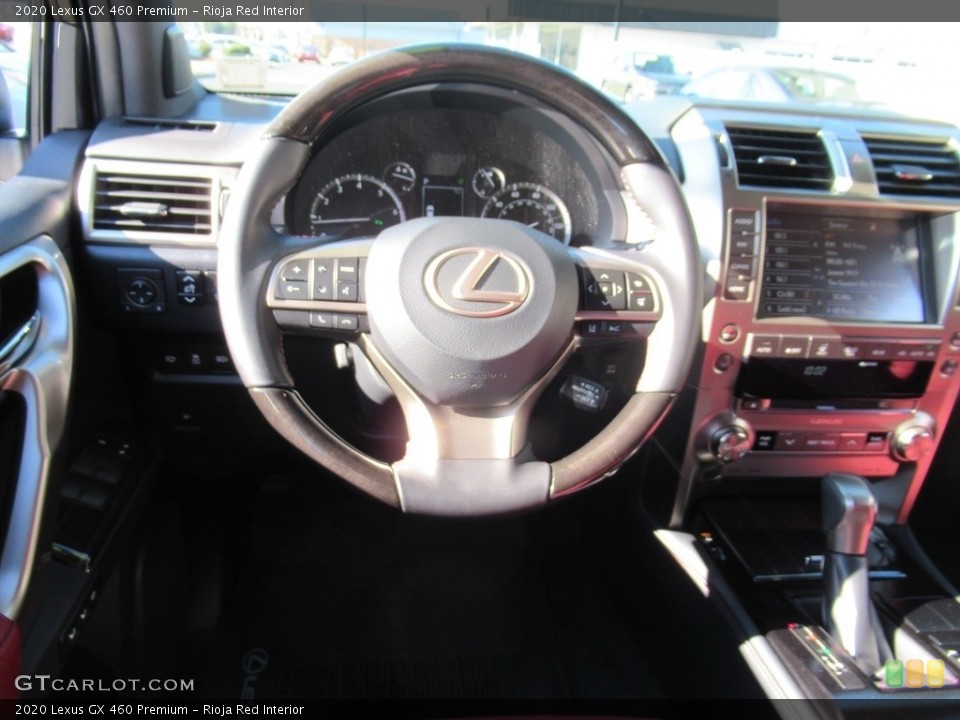 Rioja Red Interior Steering Wheel for the 2020 Lexus GX 460 Premium #140261216