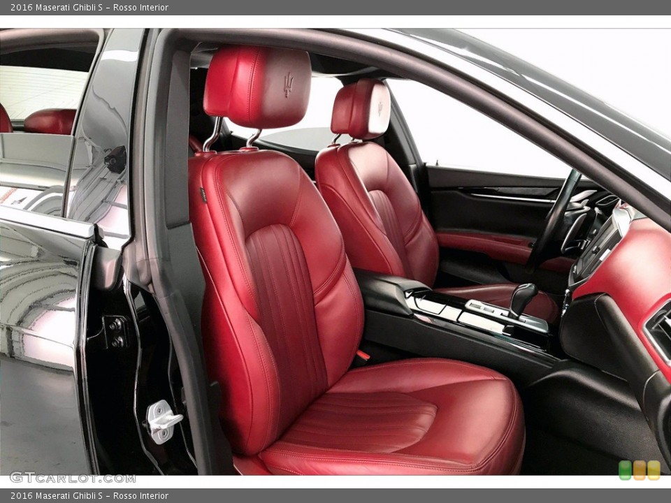 Rosso Interior Front Seat for the 2016 Maserati Ghibli S #140261907