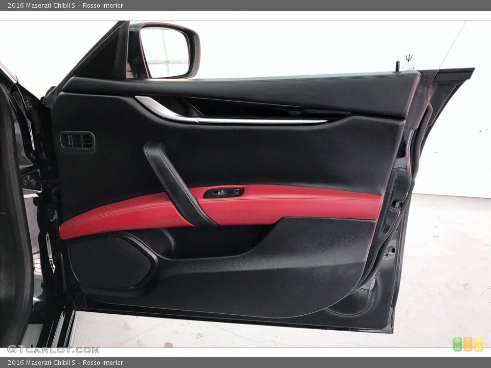 Rosso Interior Door Panel for the 2016 Maserati Ghibli S #140262464