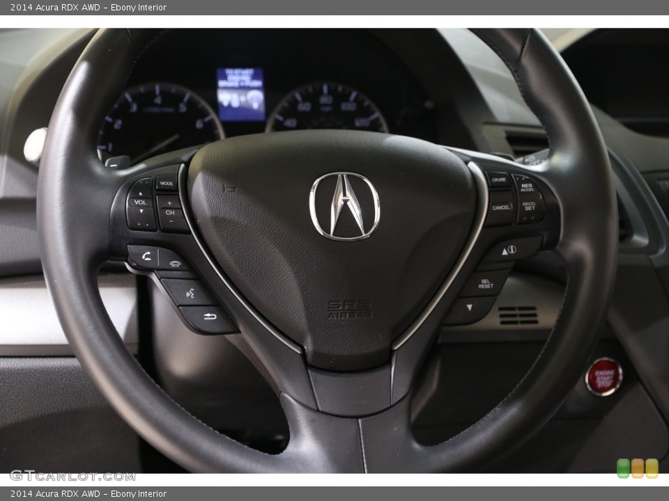 Ebony Interior Steering Wheel for the 2014 Acura RDX AWD #140263133