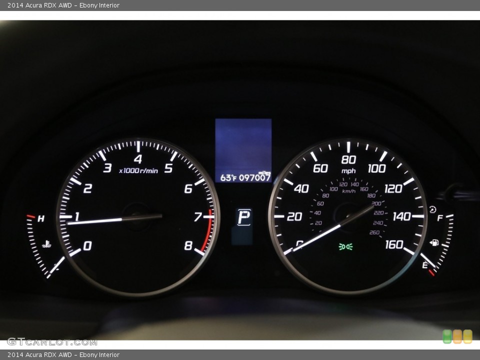 Ebony Interior Gauges for the 2014 Acura RDX AWD #140263151