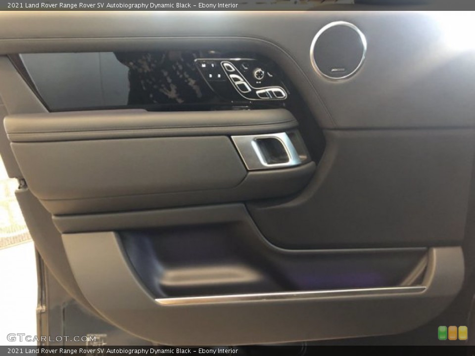 Ebony Interior Door Panel for the 2021 Land Rover Range Rover SV Autobiography Dynamic Black #140264024