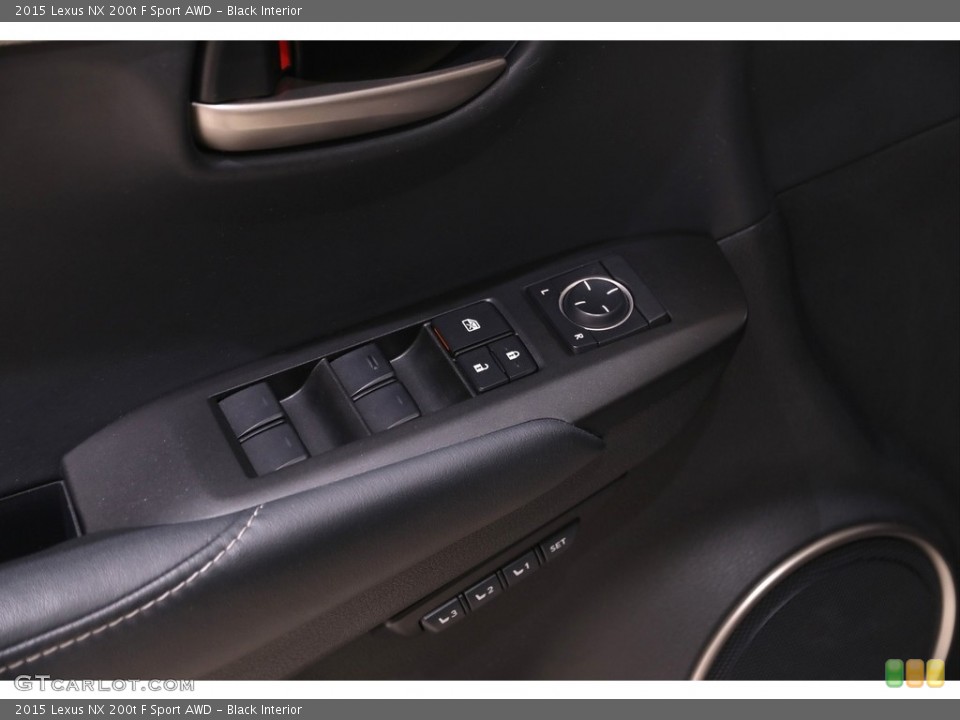 Black Interior Door Panel for the 2015 Lexus NX 200t F Sport AWD #140266010