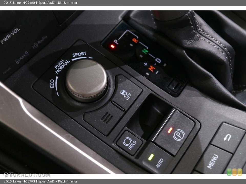 Black Interior Controls for the 2015 Lexus NX 200t F Sport AWD #140266247