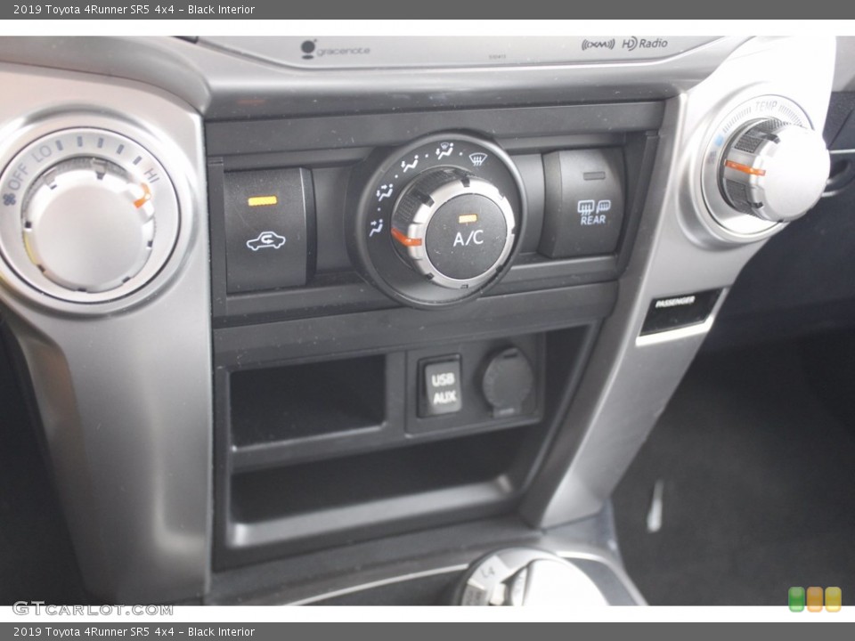 Black Interior Controls for the 2019 Toyota 4Runner SR5 4x4 #140267474
