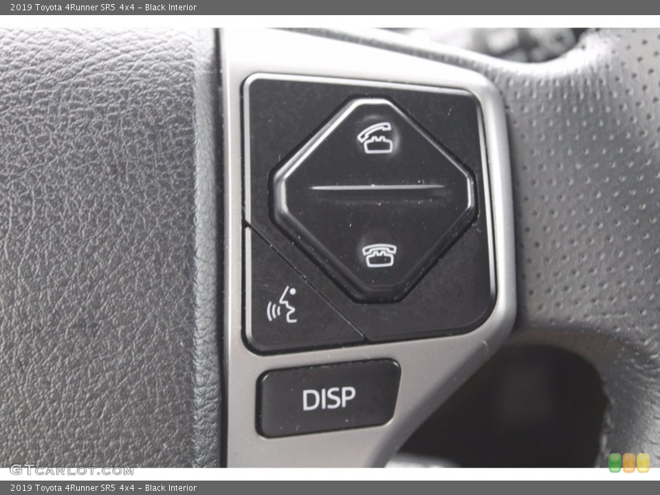Black Interior Steering Wheel for the 2019 Toyota 4Runner SR5 4x4 #140267513