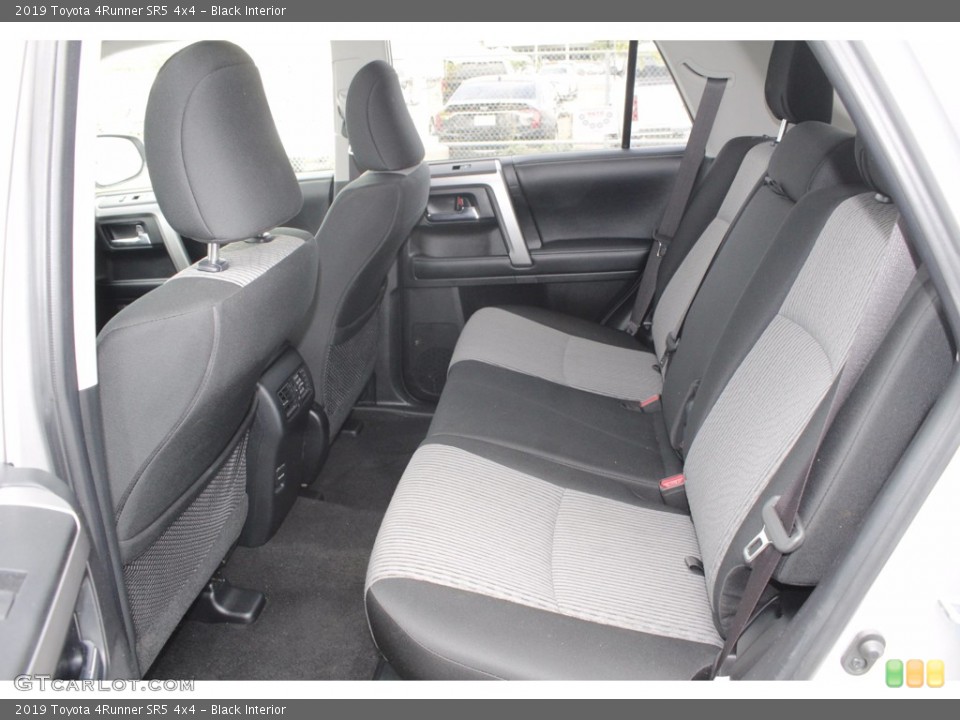 Black Interior Rear Seat for the 2019 Toyota 4Runner SR5 4x4 #140267582