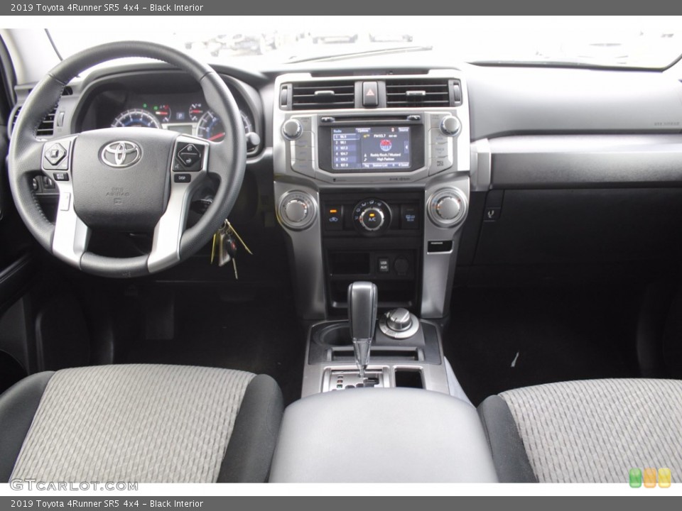 Black Interior Dashboard for the 2019 Toyota 4Runner SR5 4x4 #140267594