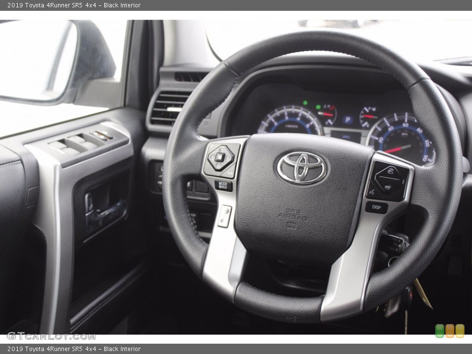 Black Interior Steering Wheel for the 2019 Toyota 4Runner SR5 4x4 #140267609