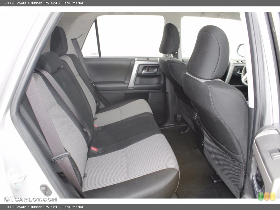 Black Interior Rear Seat for the 2019 Toyota 4Runner SR5 4x4 #140267657