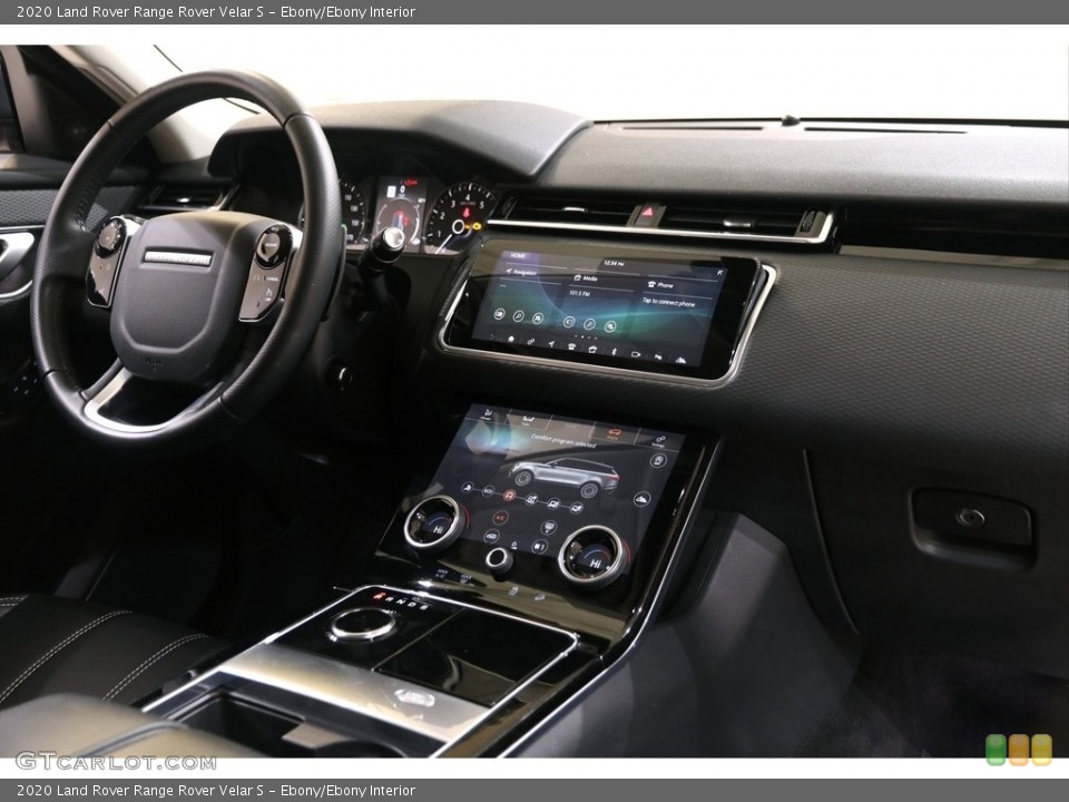 Ebony/Ebony Interior Dashboard for the 2020 Land Rover Range Rover Velar S #140267984