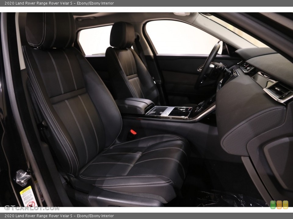 Ebony/Ebony Interior Front Seat for the 2020 Land Rover Range Rover Velar S #140267999