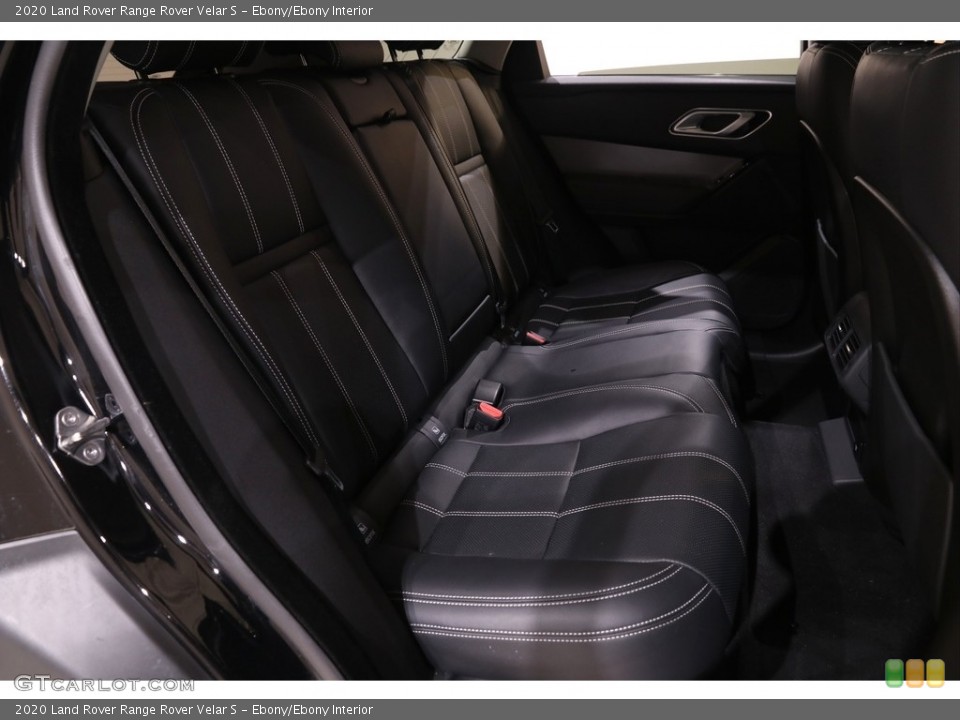 Ebony/Ebony Interior Rear Seat for the 2020 Land Rover Range Rover Velar S #140268008