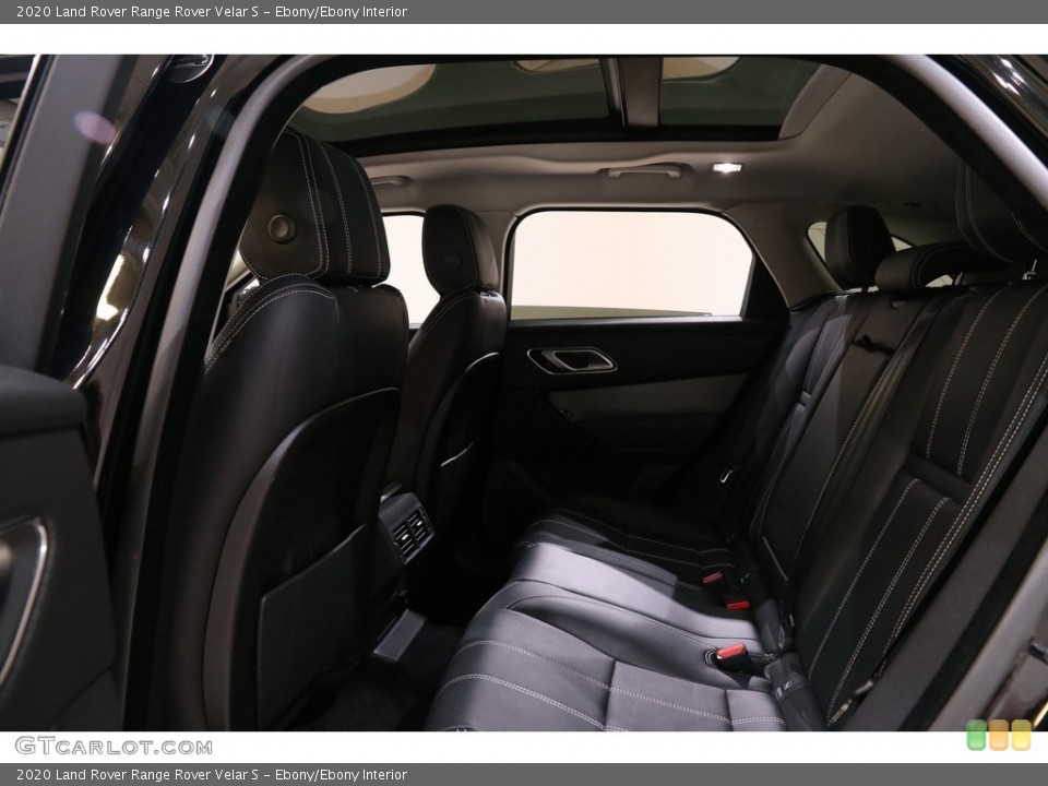 Ebony/Ebony Interior Rear Seat for the 2020 Land Rover Range Rover Velar S #140268020