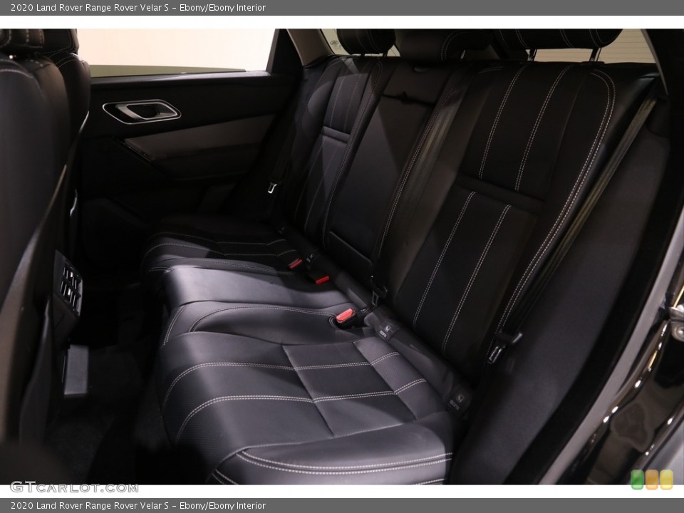 Ebony/Ebony Interior Rear Seat for the 2020 Land Rover Range Rover Velar S #140268032