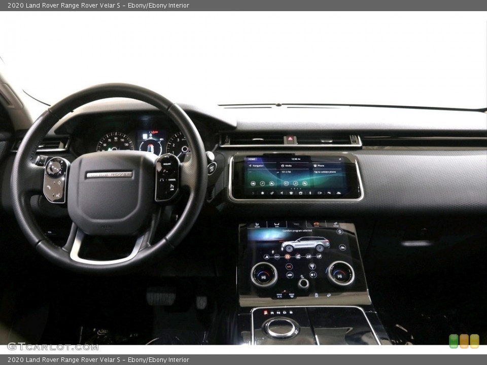 Ebony/Ebony Interior Dashboard for the 2020 Land Rover Range Rover Velar S #140268050