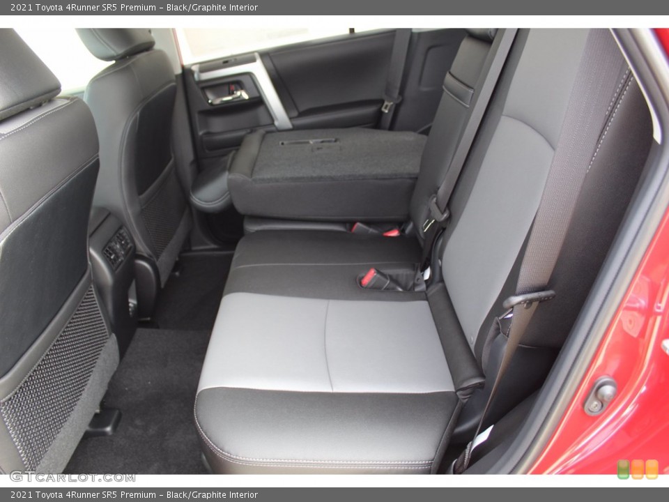 Black/Graphite Interior Rear Seat for the 2021 Toyota 4Runner SR5 Premium #140271773