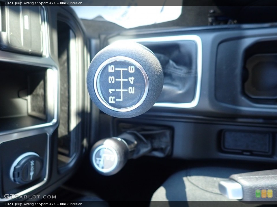 Black Interior Transmission for the 2021 Jeep Wrangler Sport 4x4 #140273624