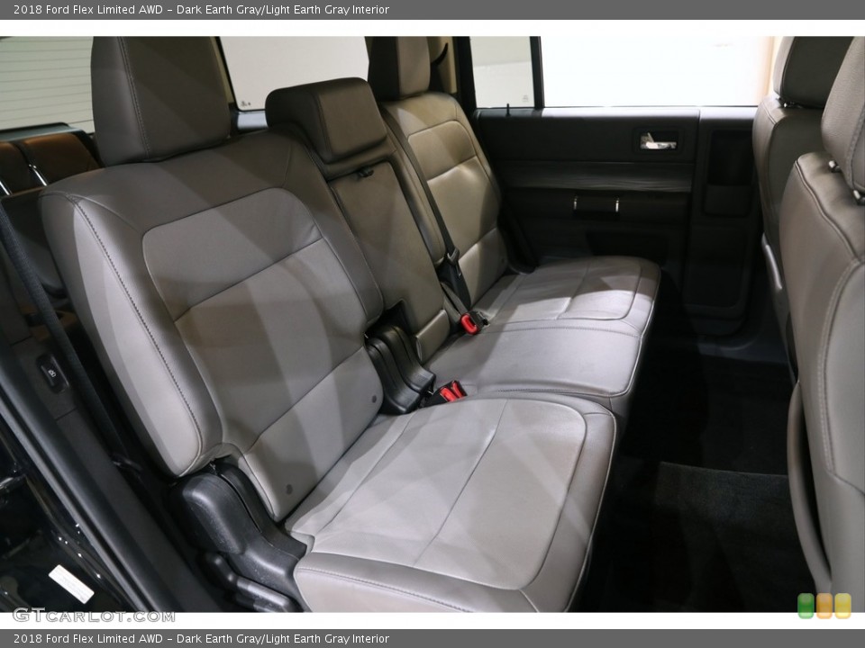 Dark Earth Gray/Light Earth Gray Interior Rear Seat for the 2018 Ford Flex Limited AWD #140274305