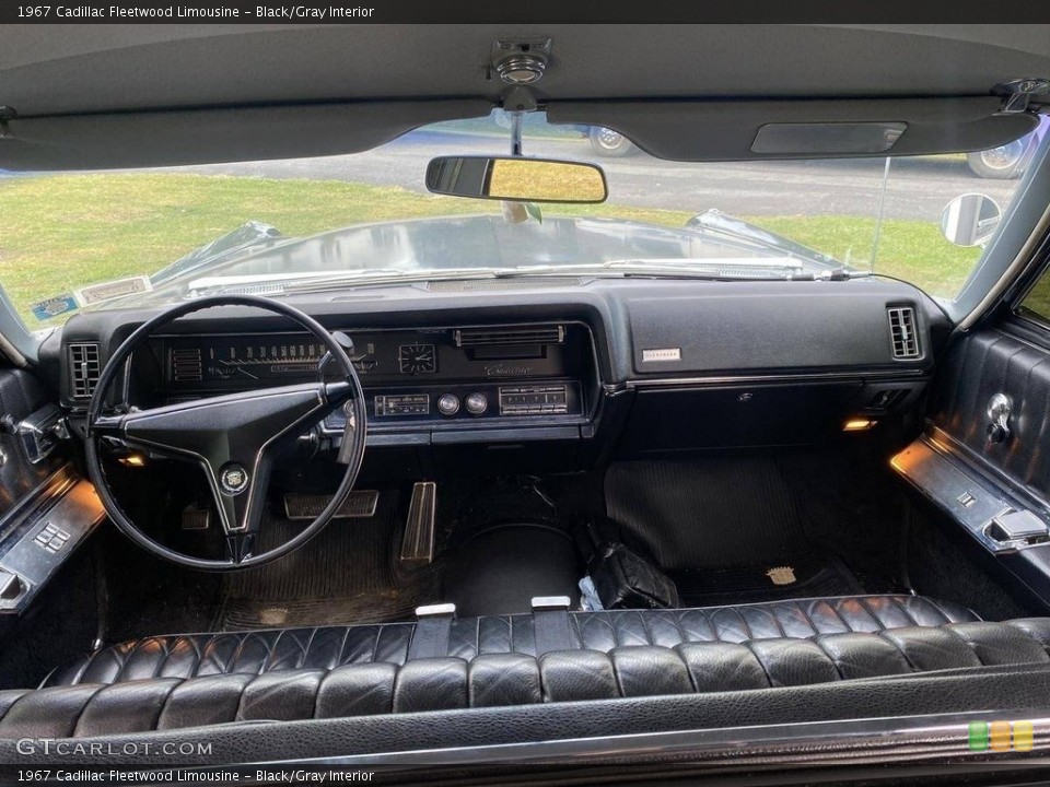 Black/Gray 1967 Cadillac Fleetwood Interiors