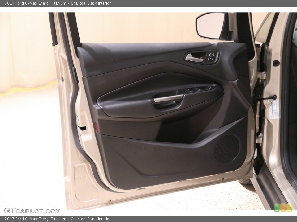 Charcoal Black Interior Door Panel for the 2017 Ford C-Max Energi Titanium #140274575