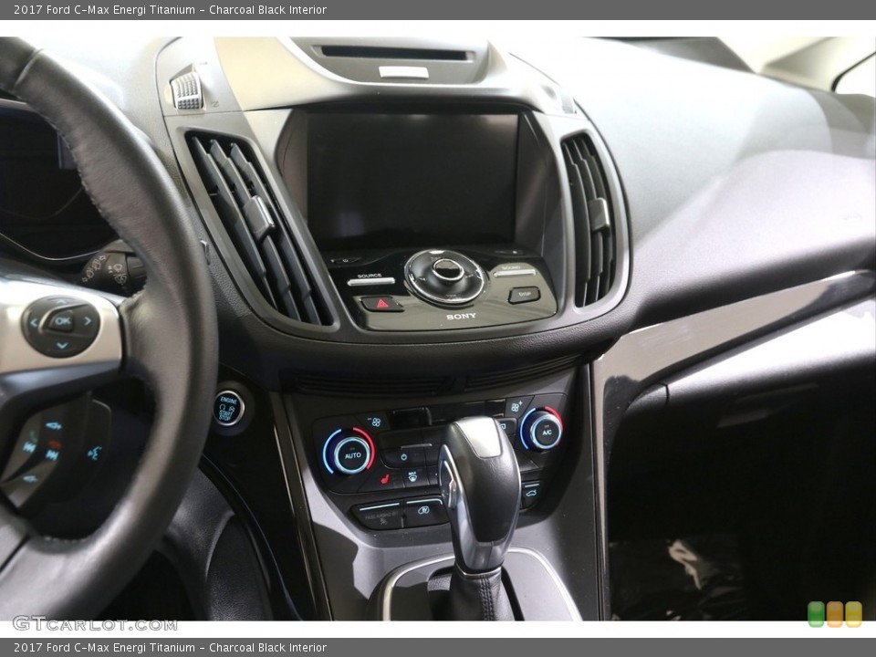 Charcoal Black Interior Controls for the 2017 Ford C-Max Energi Titanium #140274689