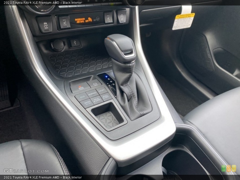 Black Interior Transmission for the 2021 Toyota RAV4 XLE Premium AWD #140274710