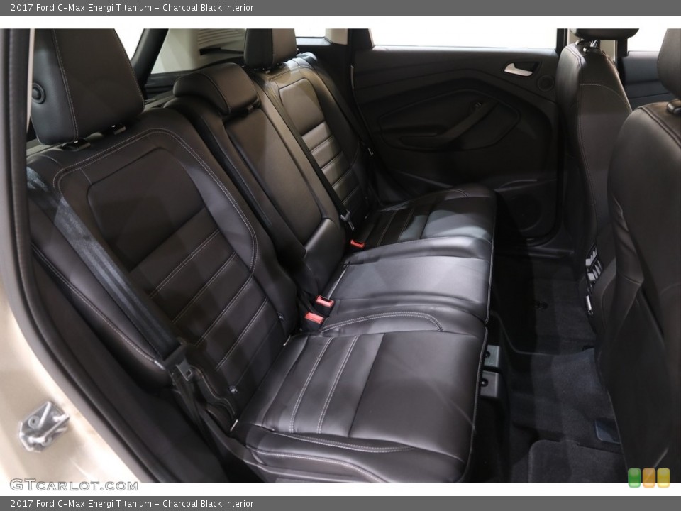 Charcoal Black Interior Rear Seat for the 2017 Ford C-Max Energi Titanium #140274857
