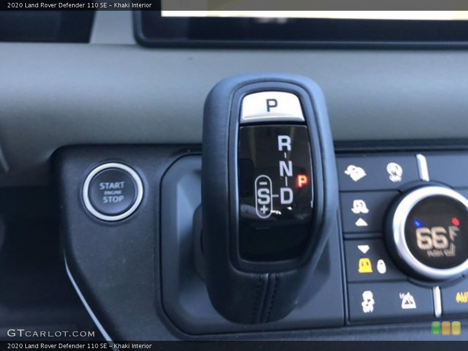 Khaki Interior Transmission for the 2020 Land Rover Defender 110 SE #140275529