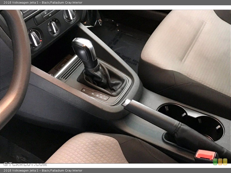Black/Palladium Gray Interior Transmission for the 2018 Volkswagen Jetta S #140276402