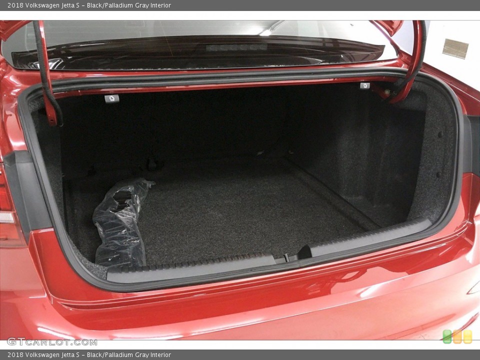 Black/Palladium Gray Interior Trunk for the 2018 Volkswagen Jetta S #140276789