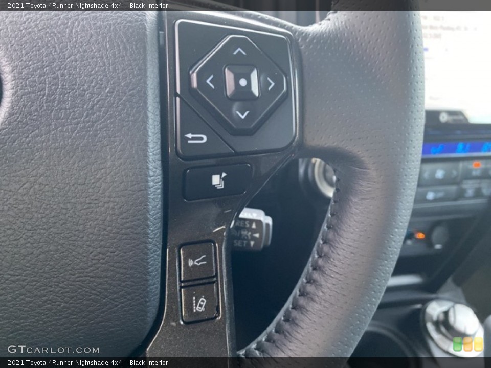 Black Interior Steering Wheel for the 2021 Toyota 4Runner Nightshade 4x4 #140276954