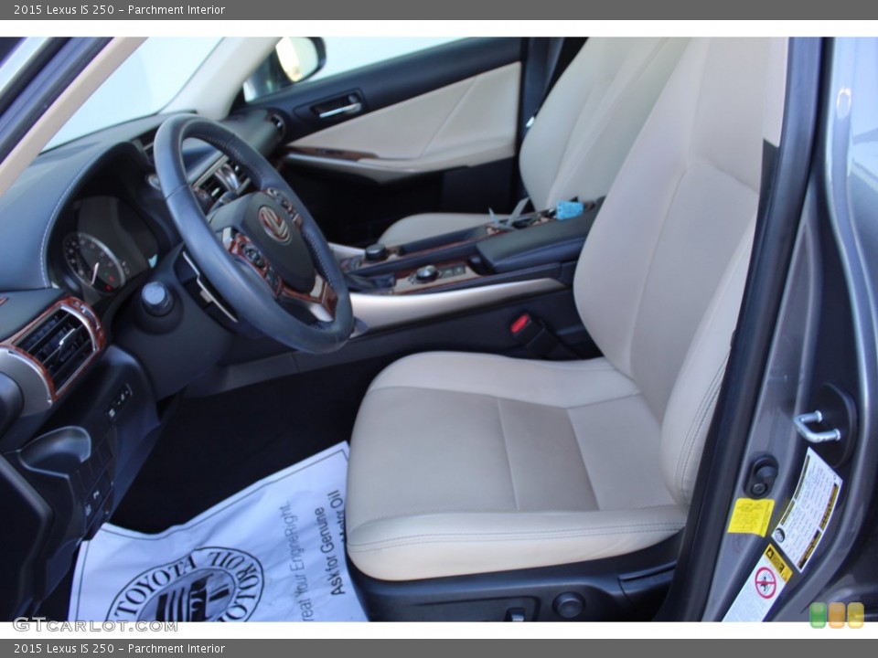 Parchment 2015 Lexus IS Interiors