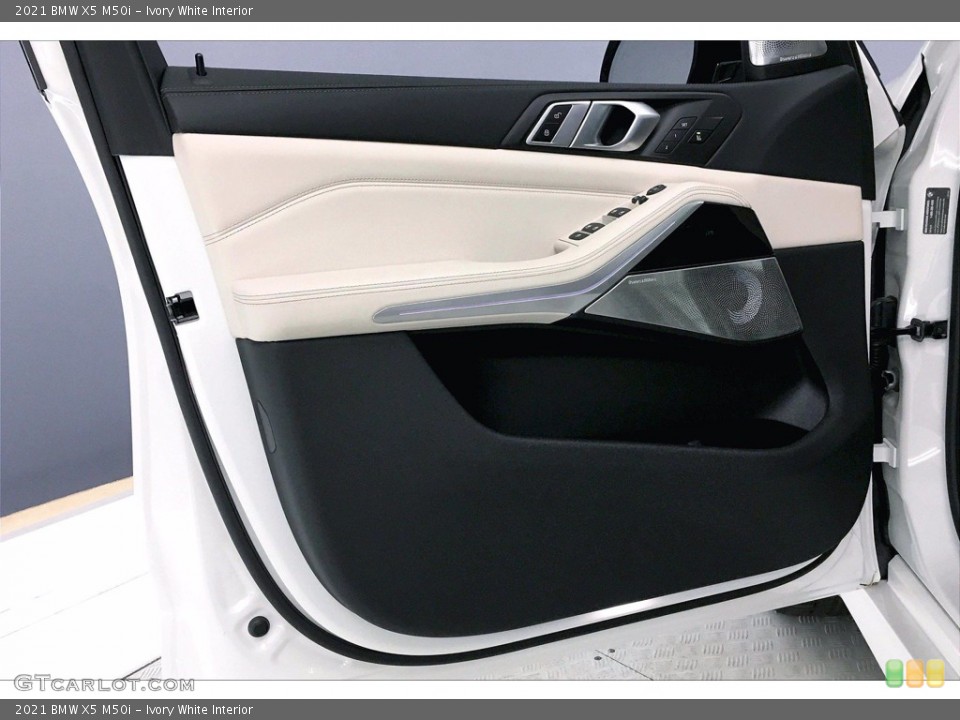 Ivory White Interior Door Panel for the 2021 BMW X5 M50i #140279378