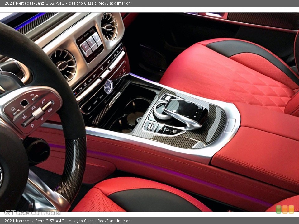 designo Classic Red/Black Interior Transmission for the 2021 Mercedes-Benz G 63 AMG #140283381