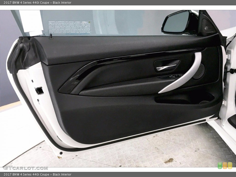 Black Interior Door Panel for the 2017 BMW 4 Series 440i Coupe #140284212
