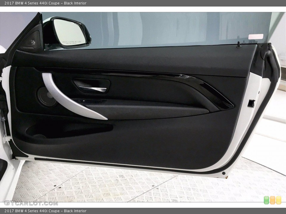 Black Interior Door Panel for the 2017 BMW 4 Series 440i Coupe #140284236