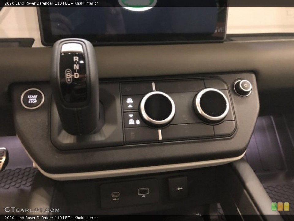 Khaki Interior Transmission for the 2020 Land Rover Defender 110 HSE #140285703
