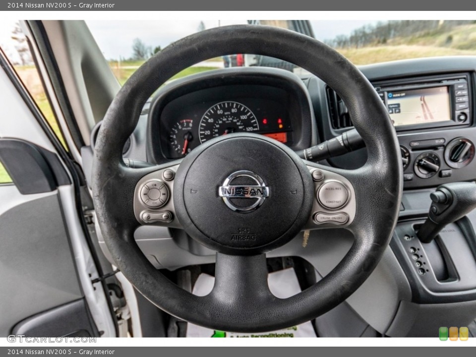 Gray Interior Steering Wheel for the 2014 Nissan NV200 S #140286682