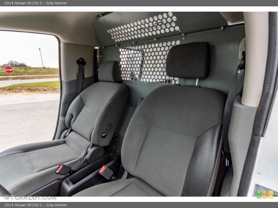 Gray Interior Front Seat for the 2014 Nissan NV200 S #140286703