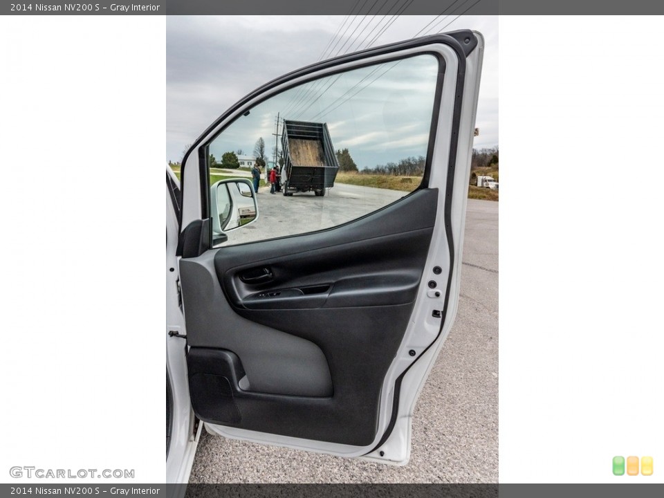 Gray Interior Door Panel for the 2014 Nissan NV200 S #140286811