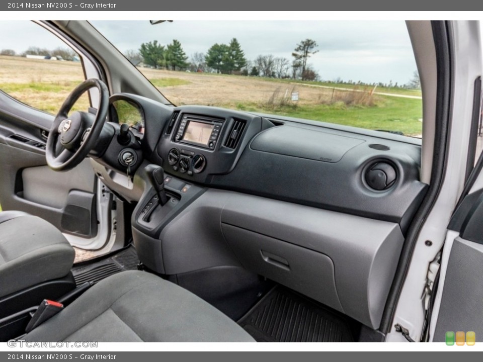 Gray Interior Dashboard for the 2014 Nissan NV200 S #140286820