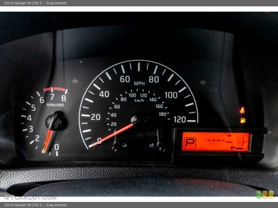 Gray Interior Gauges for the 2014 Nissan NV200 S #140286898