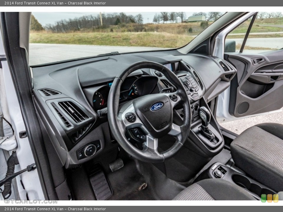 Charcoal Black Interior Dashboard for the 2014 Ford Transit Connect XL Van #140287732